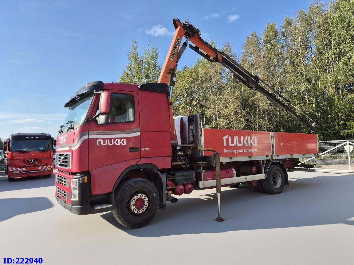 VOLVO FH12 420HP + Crane Palfinger PK9501 - Dropside/ Flatbed truck: picture 1 VOLVO FH12 420HP + Crane Palfinger PK9501 - Dropside/ Flatbed truck: picture 1