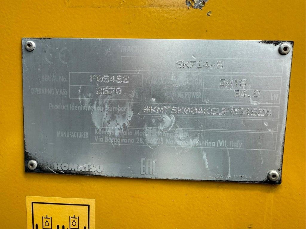 Komatsu SK714-5 (4026) - Skid steer loader: picture 5 Komatsu SK714-5 (4026) - Skid steer loader: picture 5