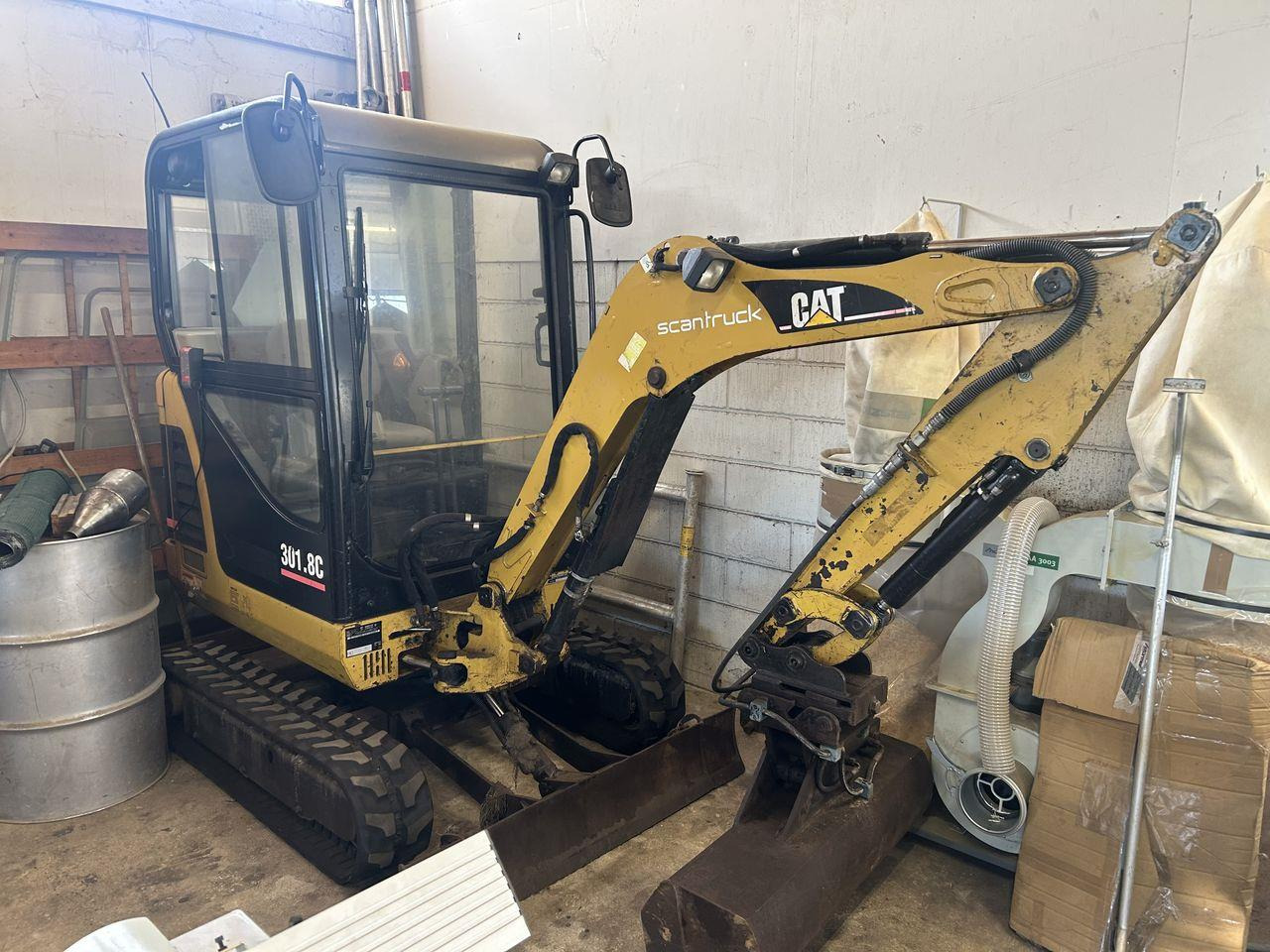 Caterpillar 301.8C - Mini excavator: picture 1 Caterpillar 301.8C - Mini excavator: picture 1