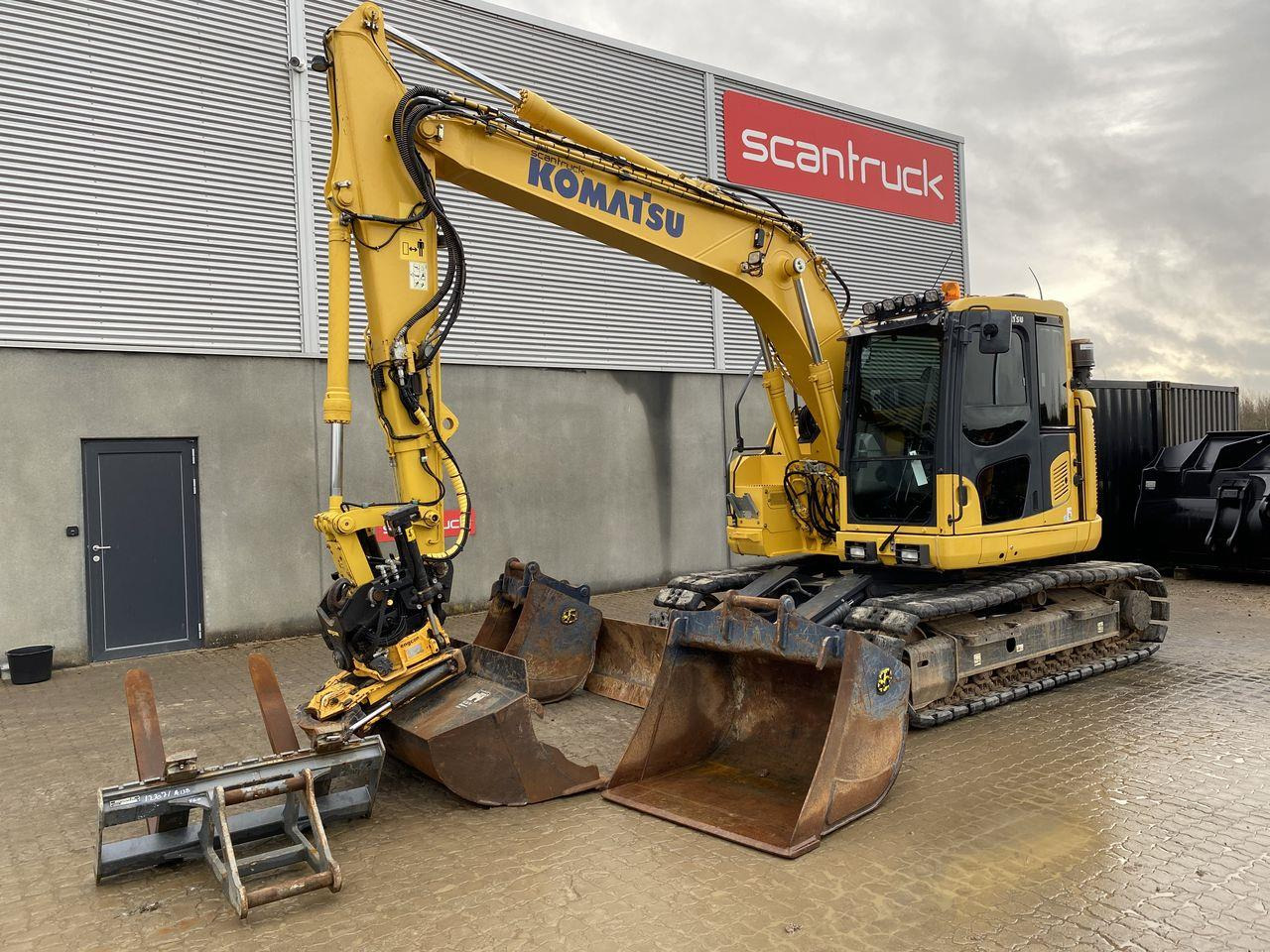 Komatsu PC138US-11 - Crawler excavator: picture 1 Komatsu PC138US-11 - Crawler excavator: picture 1