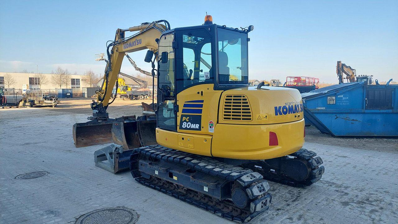 Komatsu PC80MR-5EO - Mini excavator: picture 2 Komatsu PC80MR-5EO - Mini excavator: picture 2
