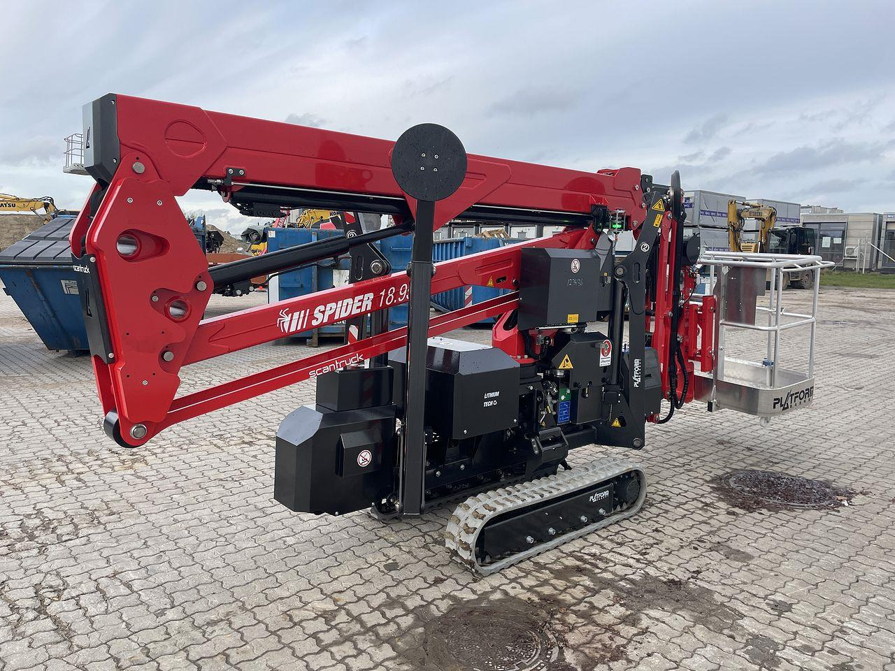Platform Basket Spider 18.95 E - Lithium - Spider lift: picture 4 Platform Basket Spider 18.95 E - Lithium - Spider lift: picture 4