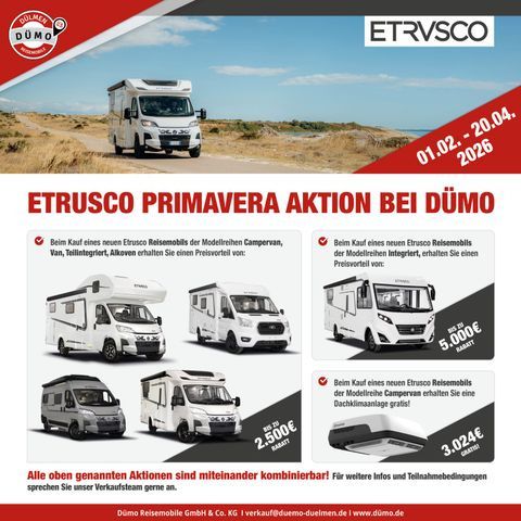 Etrusco T 7.4 SB Basic , Hubbett , - Semi-integrated motorhome: picture 1 Etrusco T 7.4 SB Basic , Hubbett , - Semi-integrated motorhome: picture 1