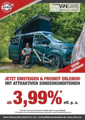 Pössl Vanster | Sonderzins sichern! | AHK / RFK - Camper van: picture 1 Pössl Vanster | Sonderzins sichern! | AHK / RFK - Camper van: picture 1