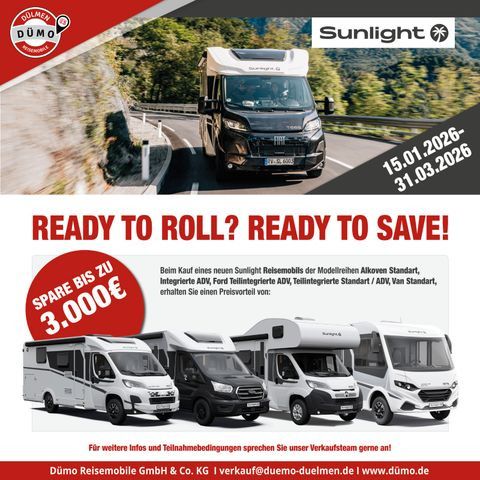 Sunlight T 67 S Adventure*Modell 2025 *Hubbett*Automatik* - Semi-integrated motorhome: picture 1 Sunlight T 67 S Adventure*Modell 2025 *Hubbett*Automatik* - Semi-integrated motorhome: picture 1