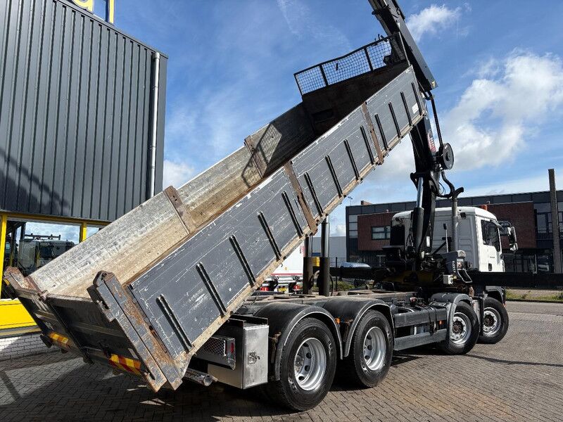 MAN TGA + HIAB 322 E-7 HIPRO + TIPPER + 8X4 + REMOTE - Tipper, Crane truck: picture 5 MAN TGA + HIAB 322 E-7 HIPRO + TIPPER + 8X4 + REMOTE - Tipper, Crane truck: picture 5