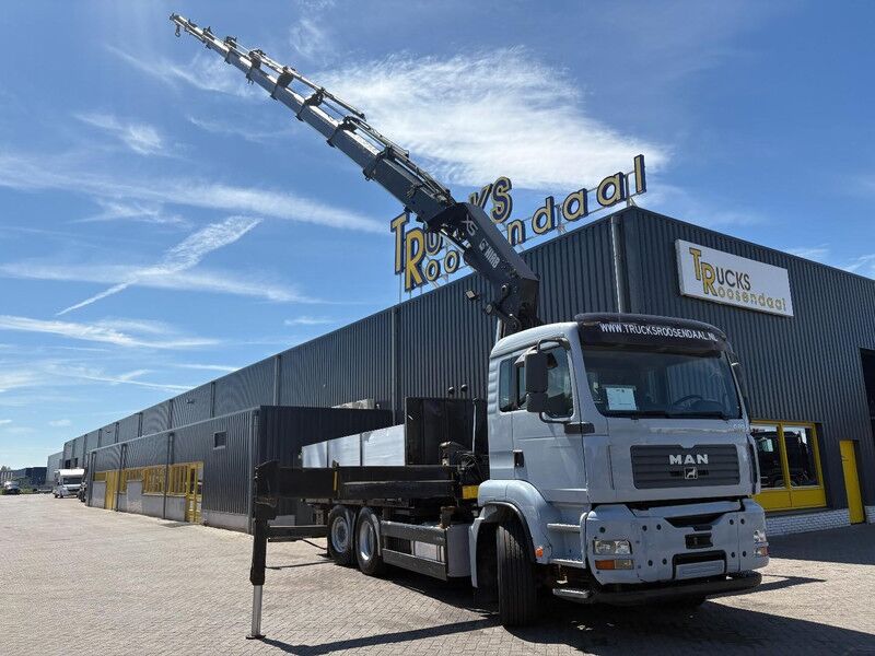 MAN TGA + HIAB 422E-8 + REMOTE + 6X2 + LIFT/STEERING AXLE + MANUAL - Crane truck: picture 1 MAN TGA + HIAB 422E-8 + REMOTE + 6X2 + LIFT/STEERING AXLE + MANUAL - Crane truck: picture 1