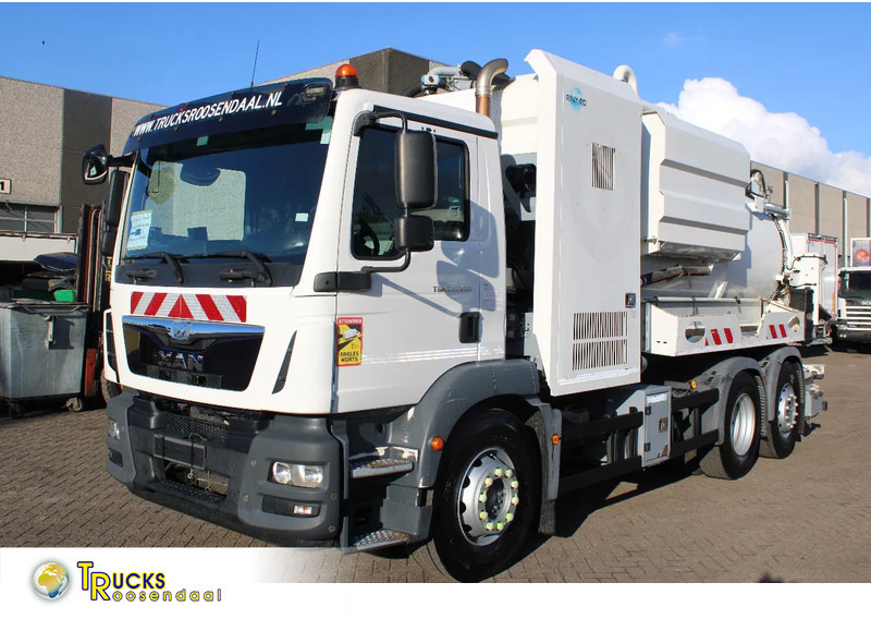 MAN TGM 26.340 + RIVARD 11.8M3 + PUMP + EURO 6 - Vacuum truck: picture 1 MAN TGM 26.340 + RIVARD 11.8M3 + PUMP + EURO 6 - Vacuum truck: picture 1