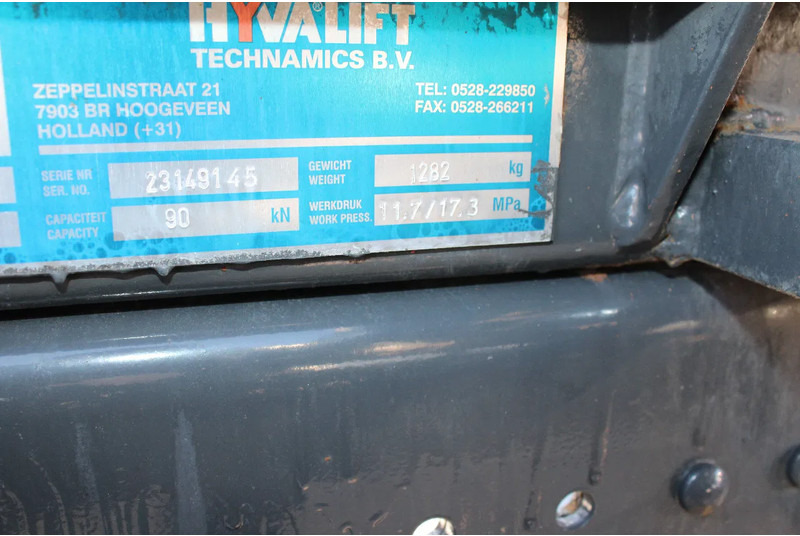 Hook lift truck Mercedes-Benz Atego reserved!! 1218 + HYVALIFT + CONTAINER + MANUAL: picture 9