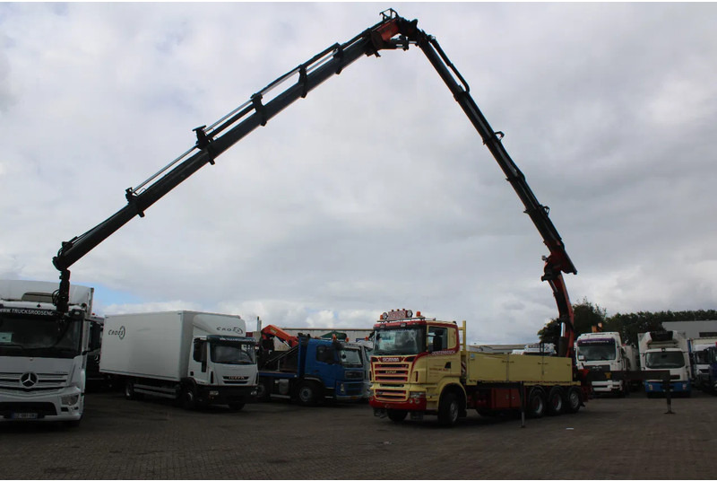 Crane truck Scania R 480 + PALFINGER PK60002 5x + JIB 6x + 8X4 + REMOTE + MANUAL: picture 8