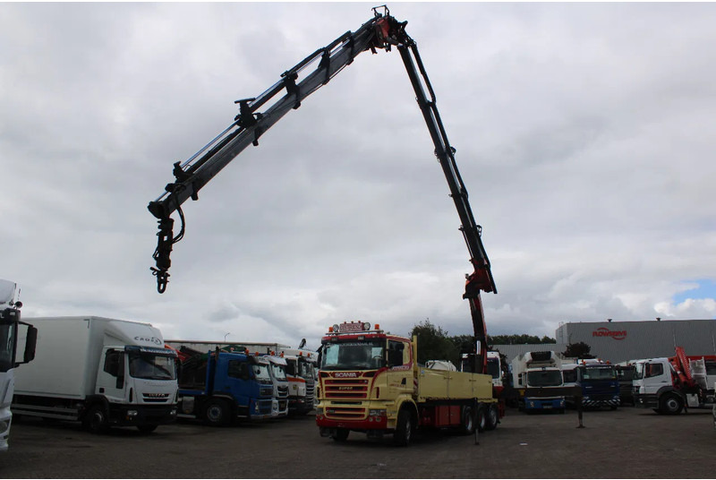 Crane truck Scania R 480 + PALFINGER PK60002 5x + JIB 6x + 8X4 + REMOTE + MANUAL: picture 20