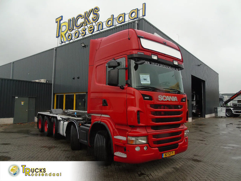 Scania R480 +10X2 + CABLE SYSTEM + VBG - Cable system truck: picture 1 Scania R480 +10X2 + CABLE SYSTEM + VBG - Cable system truck: picture 1
