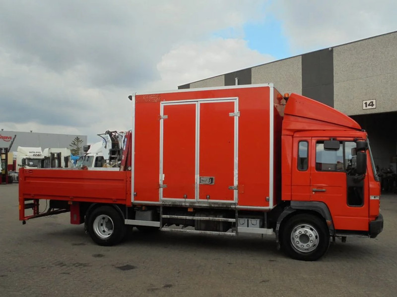 Dropside/ Flatbed truck Volvo FL 220 + Manual + HMF 150 crane: picture 6