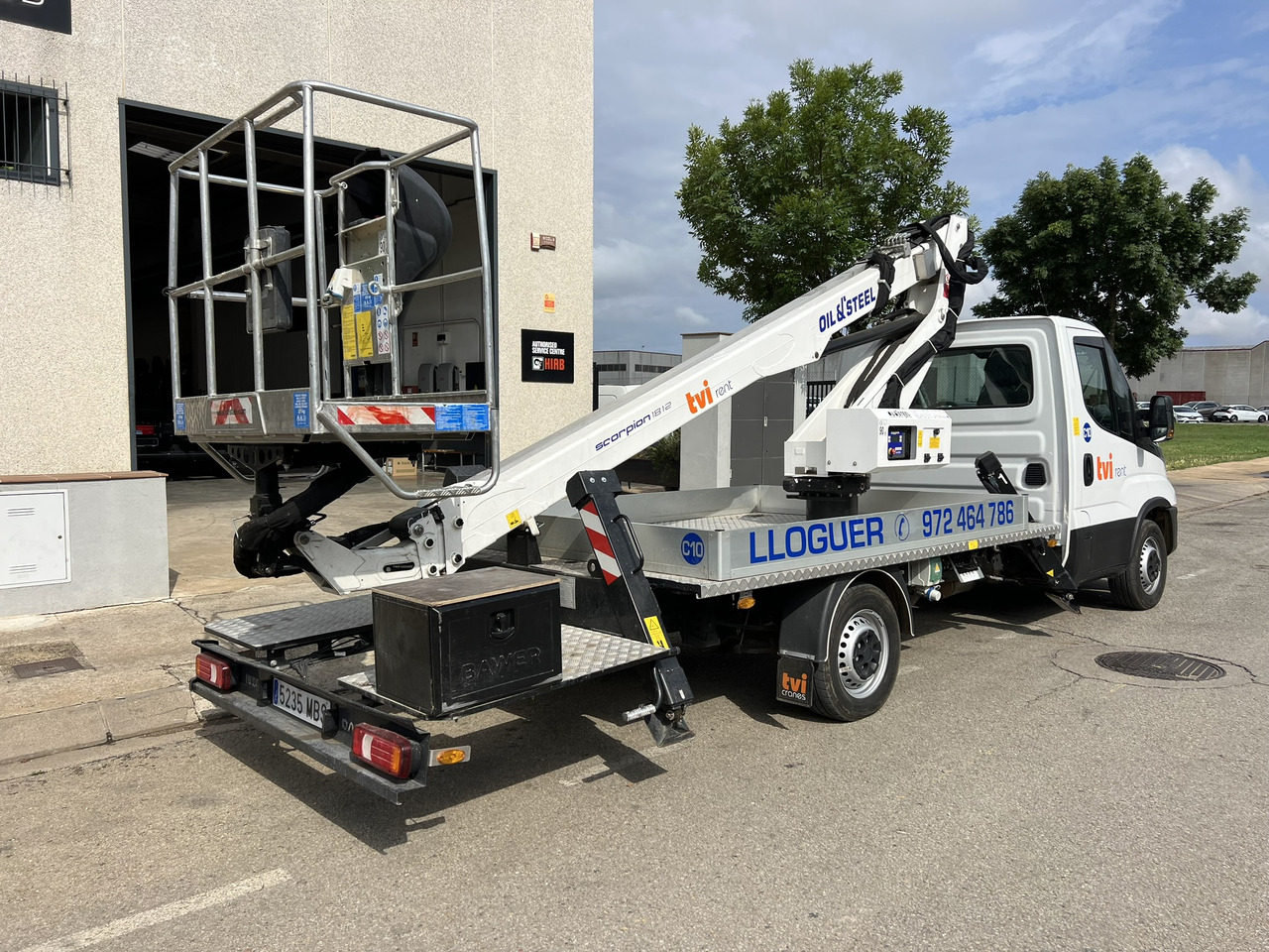 Iveco Daily + Oil&Steel Scorpion 1812 Smart Iveco Daily + Oil&Steel Scorpion 1812 Smart - Truck mounted aerial platform: picture 4 Iveco Daily + Oil&Steel Scorpion 1812 Smart Iveco Daily + Oil&Steel Scorpion 1812 Smart - Truck mounted aerial platform: picture 4