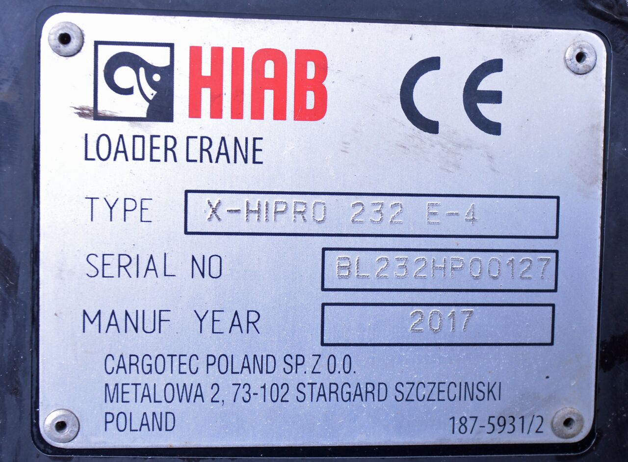 Hiab X-HIPRO 232 E-4 CD - Attachment: picture 3 Hiab X-HIPRO 232 E-4 CD - Attachment: picture 3