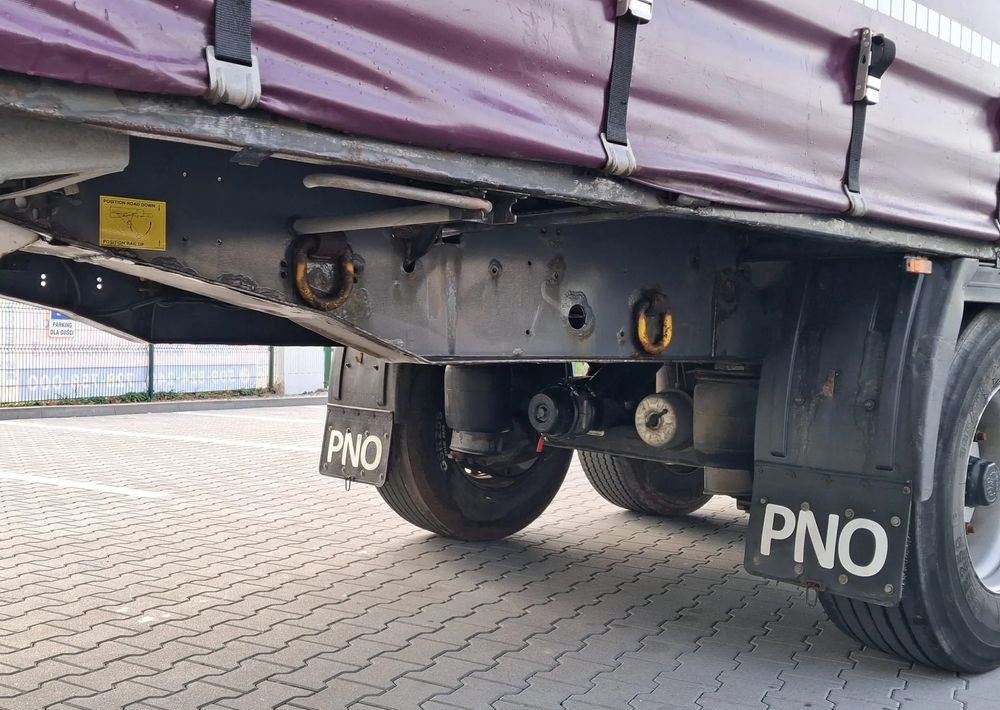 Curtainsider semi-trailer Krone Standard, Firanka, Mocowania promowe, Podnoszony zderzak: picture 11