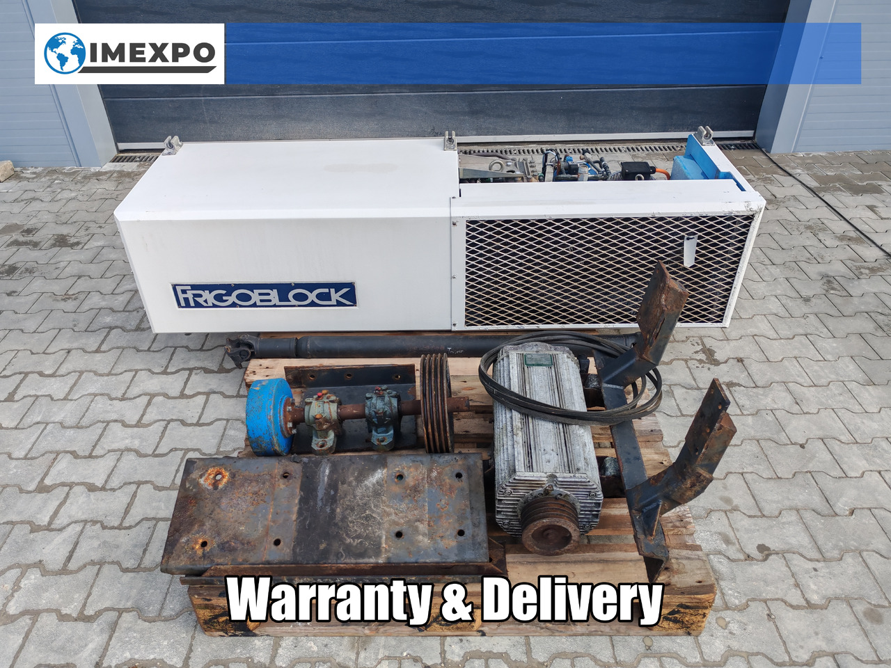 FRIGOBLOCK FK13 / G24 V03K516 / DP132-150/4 / COMPLETE SET - Cooling system: picture 1 FRIGOBLOCK FK13 / G24 V03K516 / DP132-150/4 / COMPLETE SET - Cooling system: picture 1