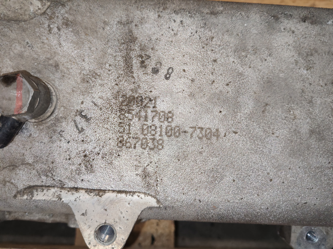 MAN TGS TGX EURO 6 / D2676 / EG RECILCULATION / 51081007304 - EGR cooler: picture 5 MAN TGS TGX EURO 6 / D2676 / EG RECILCULATION / 51081007304 - EGR cooler: picture 5