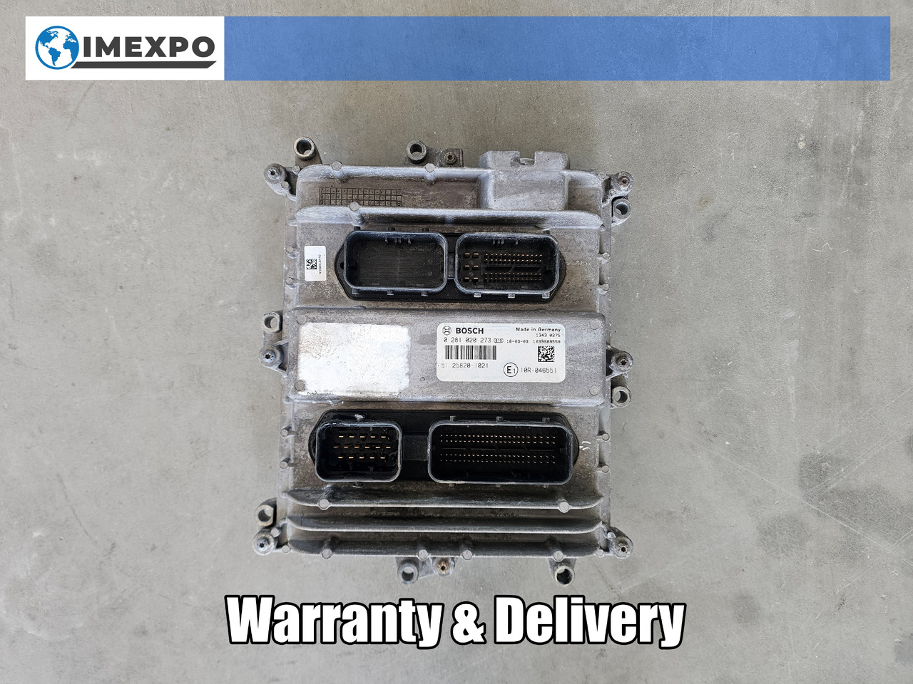 MAN TGS TGX EURO 6 / D2676 / ENGINE CONTROL UNIT - ECU: picture 1 MAN TGS TGX EURO 6 / D2676 / ENGINE CONTROL UNIT - ECU: picture 1