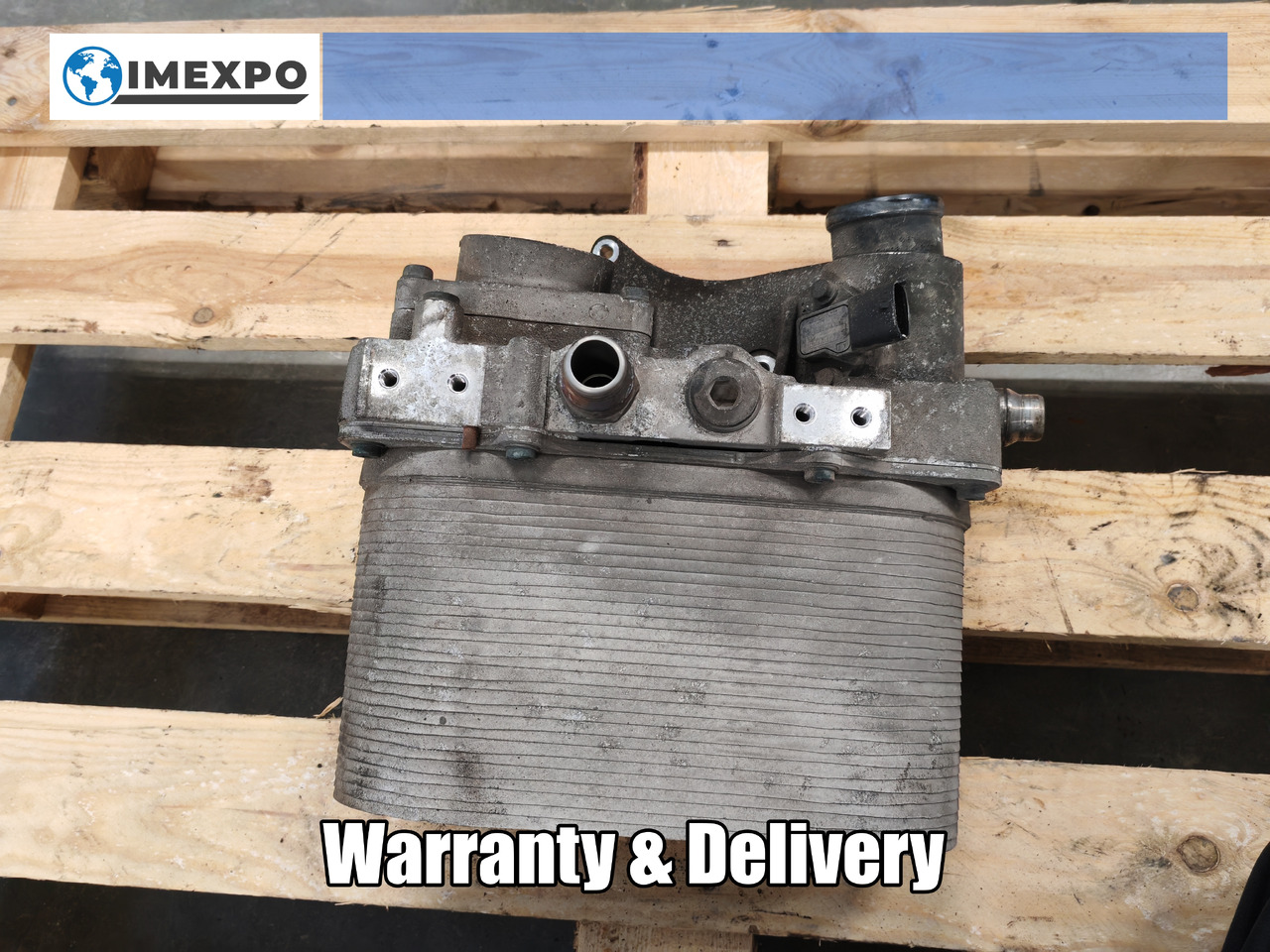 MAN TGS TGX EURO 6 / D2676 / OIL COOLER / 51095403060 - Engine and parts: picture 1 MAN TGS TGX EURO 6 / D2676 / OIL COOLER / 51095403060 - Engine and parts: picture 1