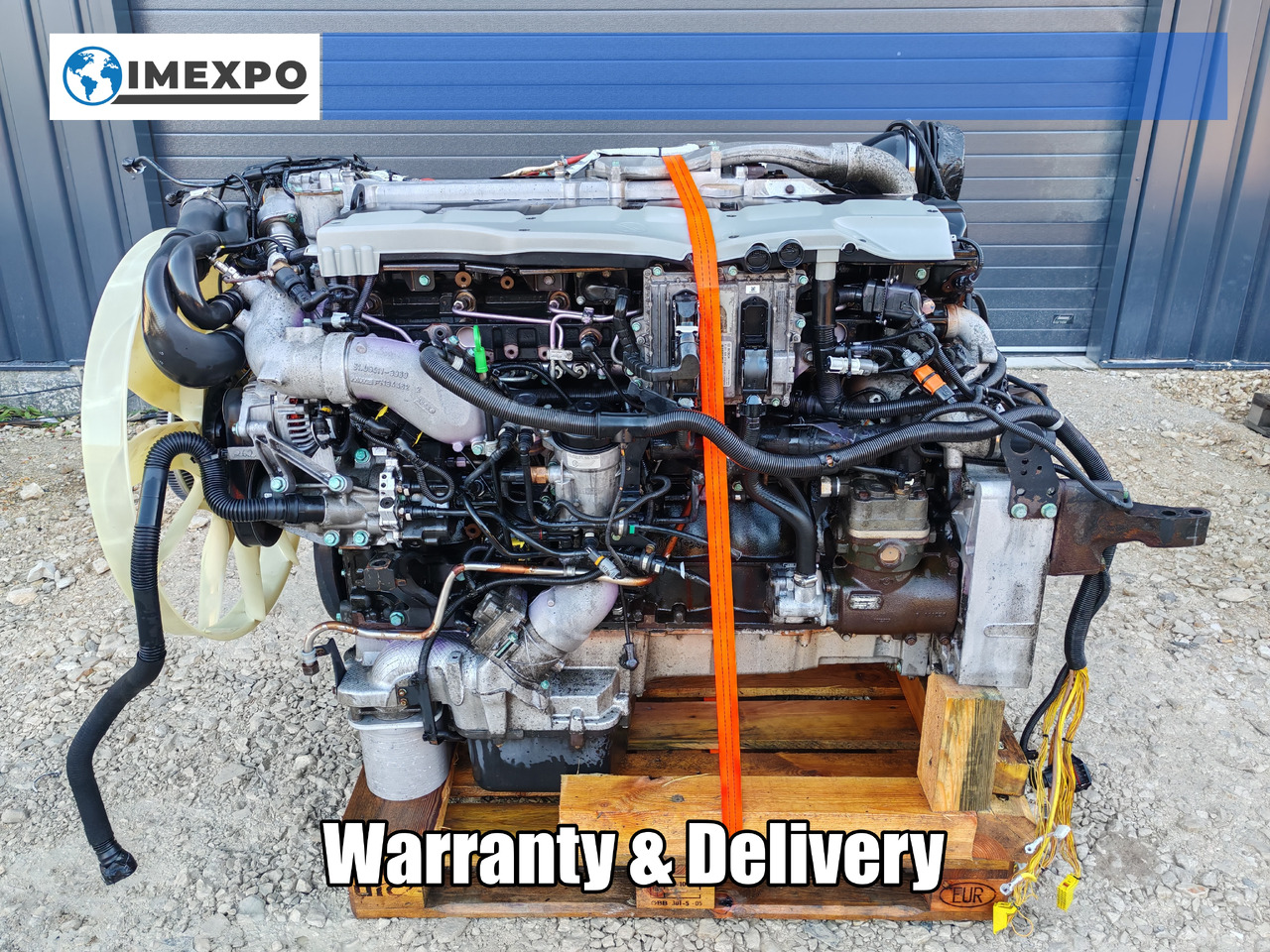 MAN TGS TGX / EURO6 440HP / COMPLETE ENGINE / D2676 LF26 - Engine: picture 1 MAN TGS TGX / EURO6 440HP / COMPLETE ENGINE / D2676 LF26 - Engine: picture 1