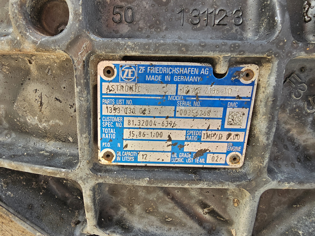 Gearbox MAN TGX TGS / ZF ASTRONIC 12AS2130TD / COMPLETE: picture 6