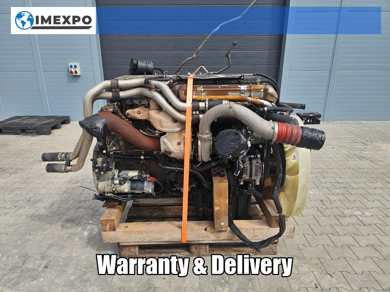 MERCEDES-BENZ ACTROS / OM470LA 6-1-00 / 2014 / COMPLETE ENGINE - Engine: picture 1 MERCEDES-BENZ ACTROS / OM470LA 6-1-00 / 2014 / COMPLETE ENGINE - Engine: picture 1