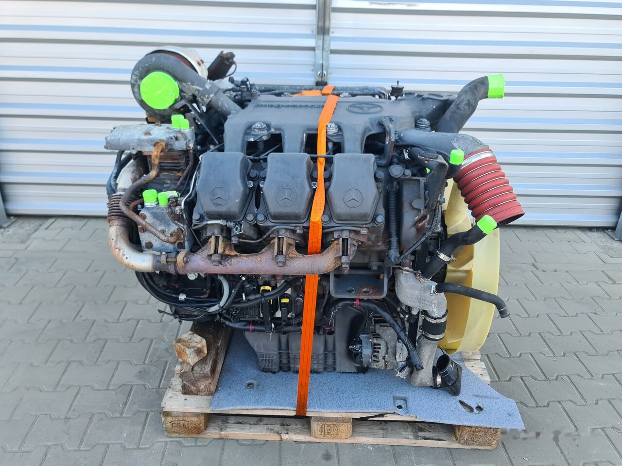 Mercedes-Benz ACTROS MP2 MP3 EURO5 Mercedes-Benz OM501LA V6 A0154473840 EURO5 - Engine for Truck: picture 1 Mercedes-Benz ACTROS MP2 MP3 EURO5 Mercedes-Benz OM501LA V6 A0154473840 EURO5 - Engine for Truck: picture 1