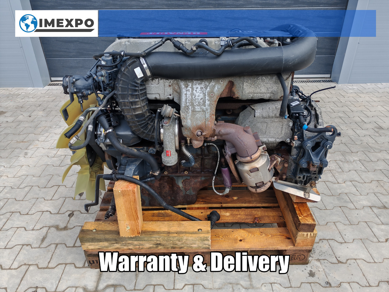 RENAULT MIDLUM DXI / DXI7 260-EUV / COMPLETE ENGINE / DEUTZ - Engine: picture 1 RENAULT MIDLUM DXI / DXI7 260-EUV / COMPLETE ENGINE / DEUTZ - Engine: picture 1