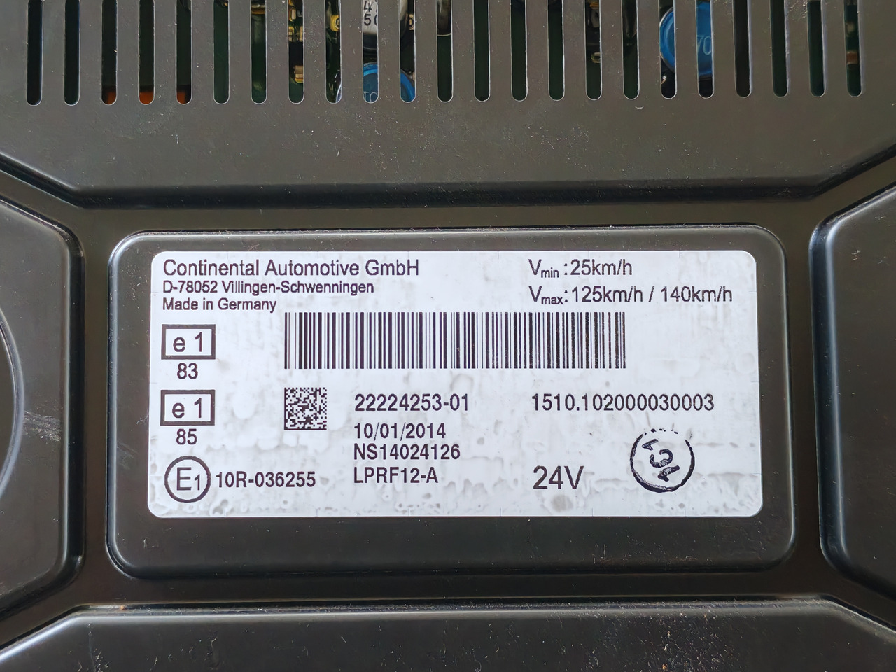 RENAULT RANGE T / DASHBOARD DISPLAY / 22224253 - Dashboard: picture 4 RENAULT RANGE T / DASHBOARD DISPLAY / 22224253 - Dashboard: picture 4