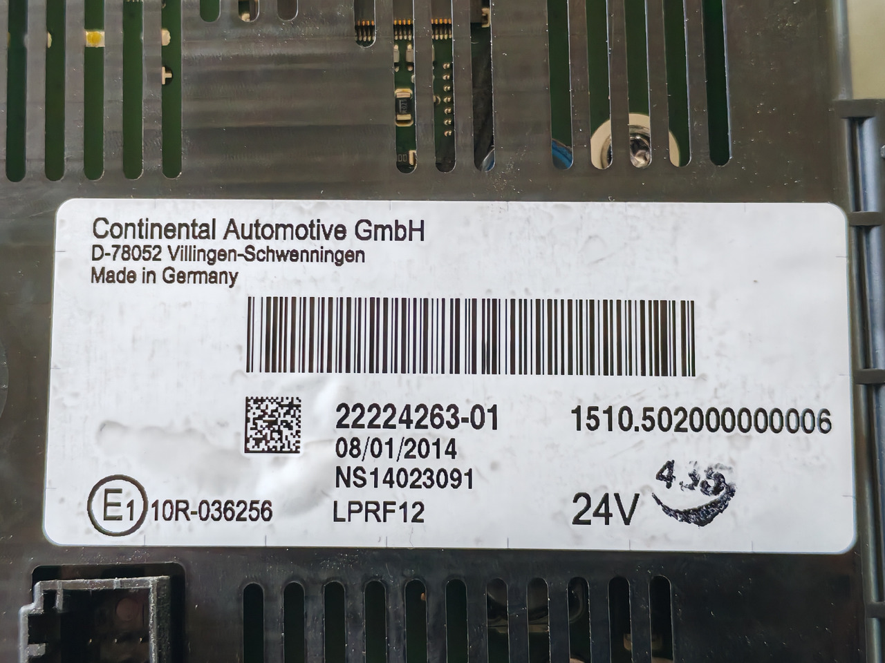 RENAULT RANGE T / DISPLAY / 22224263-01 - Dashboard: picture 3 RENAULT RANGE T / DISPLAY / 22224263-01 - Dashboard: picture 3