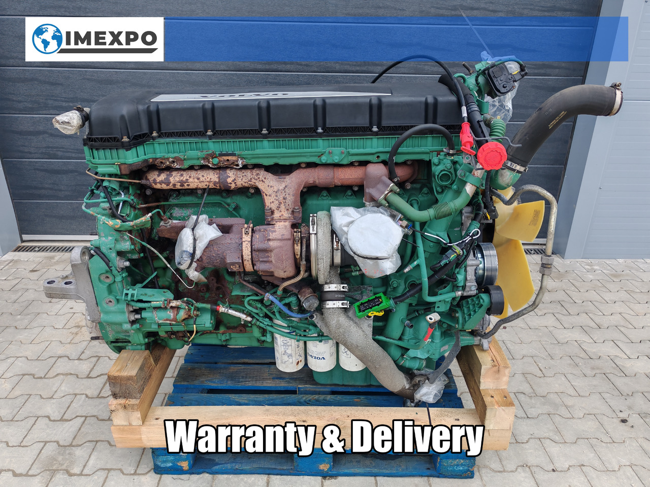 VOLVO FH4 EURO 6 / D13K460 EUVI / COMPLETE ENGINE - Engine: picture 1 VOLVO FH4 EURO 6 / D13K460 EUVI / COMPLETE ENGINE - Engine: picture 1