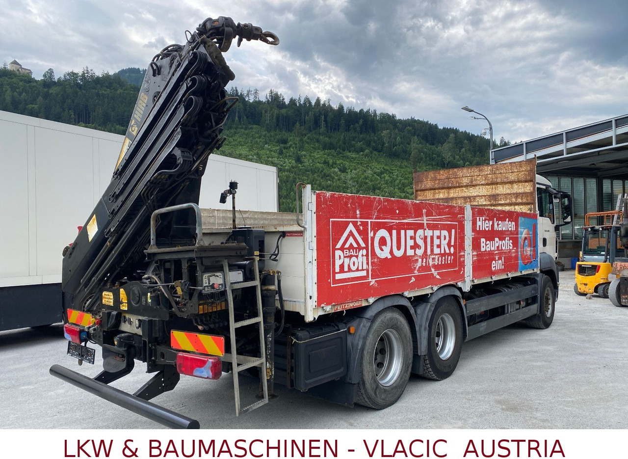 MAN TGS 26.400 6x4 mit Kran HIAB 166 - Dropside/ Flatbed truck, Crane truck: picture 3 MAN TGS 26.400 6x4 mit Kran HIAB 166 - Dropside/ Flatbed truck, Crane truck: picture 3