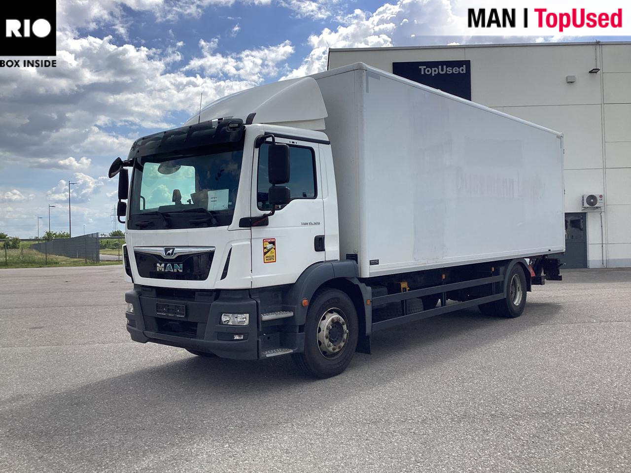 MAN TGM 15.320 4X2 BL - Box truck: picture 1 MAN TGM 15.320 4X2 BL - Box truck: picture 1