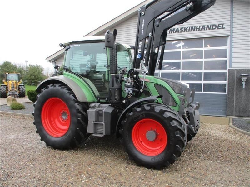 Farm tractor Fendt 514 Vario med frontlæsser og frontlift: picture 17