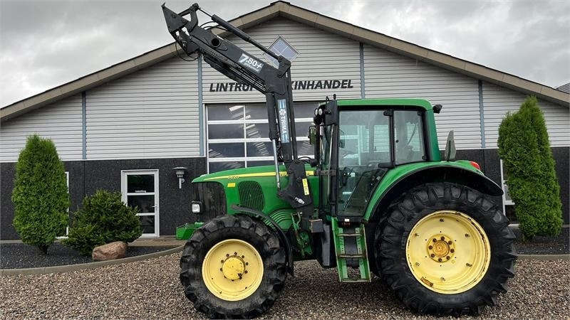 Farm tractor John Deere 6620 AP Med frontlæsser.: picture 1