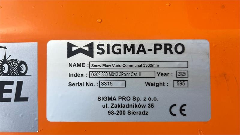 Snow plough for Agricultural machinery Limas Vario SHL 330 Med lys: picture 14 Snow plough for Agricultural machinery Limas Vario SHL 330 Med lys: picture 14