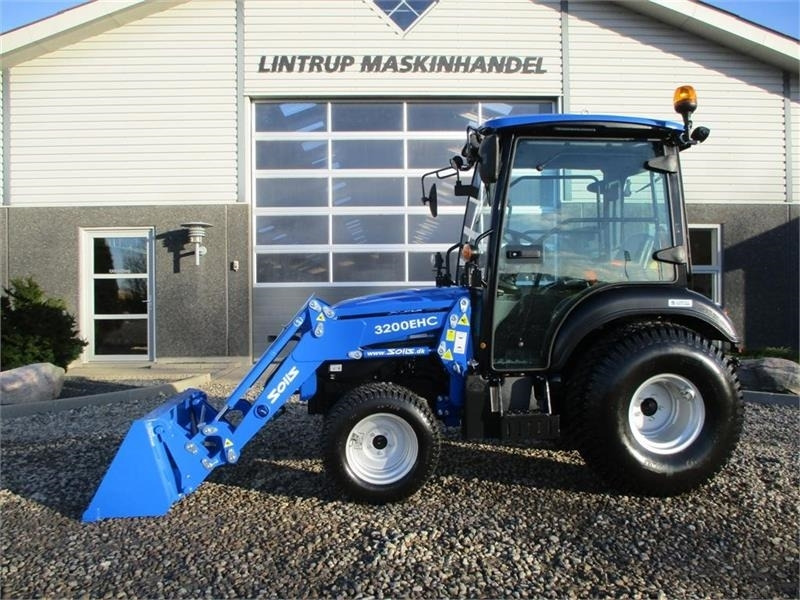 Farm tractor Solis 26 HST Med kabine, Turf hjul og frontlæsser.: picture 22