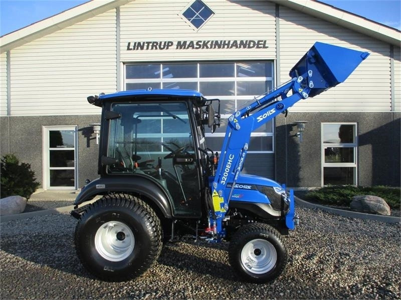 Farm tractor Solis 26 HST Med kabine, Turf hjul og frontlæsser.: picture 14