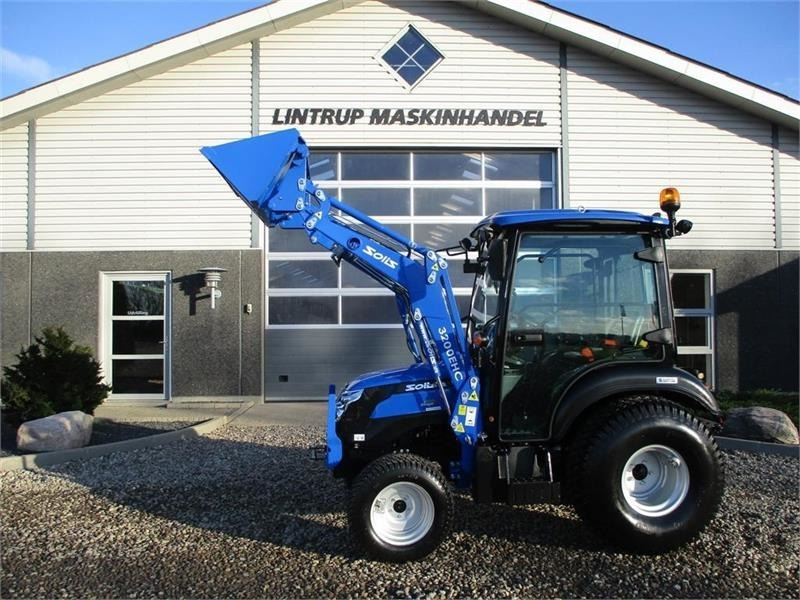 Farm tractor Solis 26 HST Med kabine, Turf hjul og frontlæsser.: picture 8