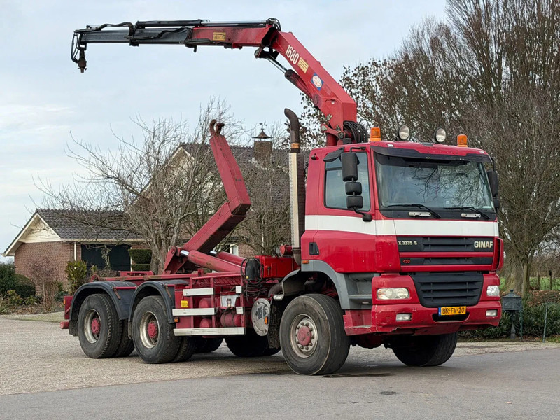 DAF CF 430 GINAF 3335 !!6x6!!KRAAN/HAAK!!MANUELL!AIRCO/KLIMA!! - Hook lift truck, Crane truck: picture 1 DAF CF 430 GINAF 3335 !!6x6!!KRAAN/HAAK!!MANUELL!AIRCO/KLIMA!! - Hook lift truck, Crane truck: picture 1