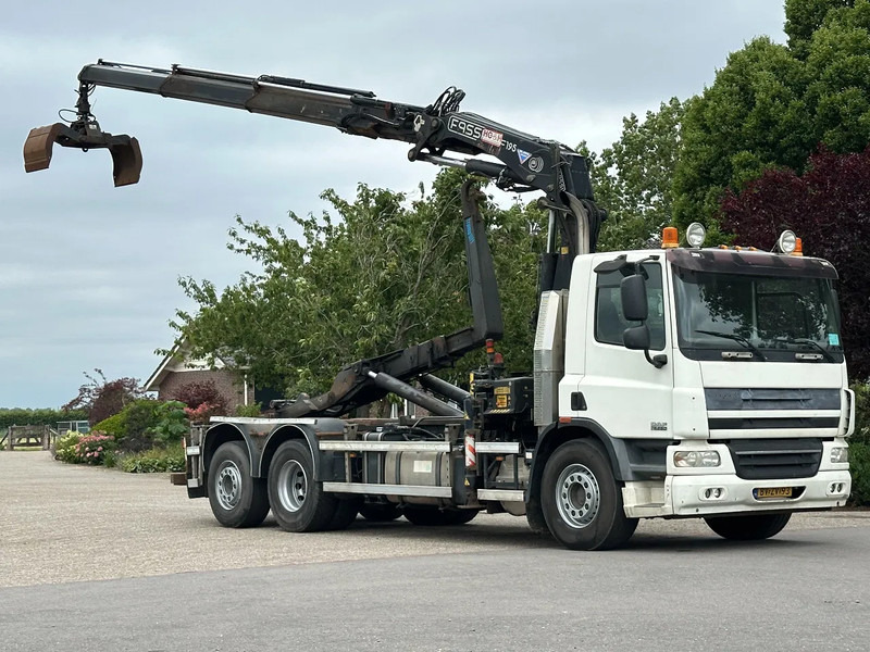 DAF CF 75 //250 !!KRAAN/HAAK!! RADIO REMOTE!! - Hook lift truck, Crane truck: picture 1 DAF CF 75 //250 !!KRAAN/HAAK!! RADIO REMOTE!! - Hook lift truck, Crane truck: picture 1