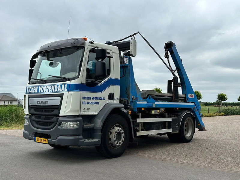DAF LF 310 Portaalarm/ ABSETZKIPPER!!AIRCO/KLIMA/EURO6! - Skip loader truck: picture 3 DAF LF 310 Portaalarm/ ABSETZKIPPER!!AIRCO/KLIMA/EURO6! - Skip loader truck: picture 3