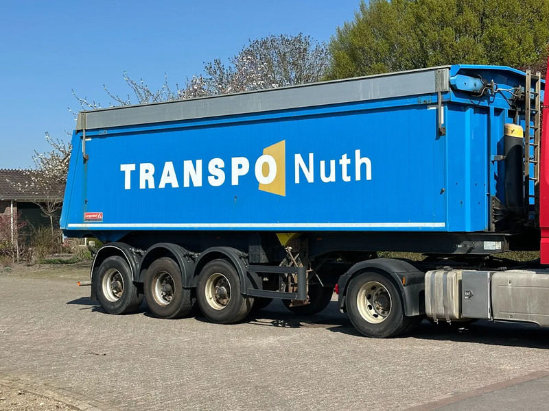 Langendorf SK24 KIPPER/TIPPER MILIEU KLEPPEN!!STUURAS/STEERING AXLE! - Tipper semi-trailer: picture 2 Langendorf SK24 KIPPER/TIPPER MILIEU KLEPPEN!!STUURAS/STEERING AXLE! - Tipper semi-trailer: picture 2