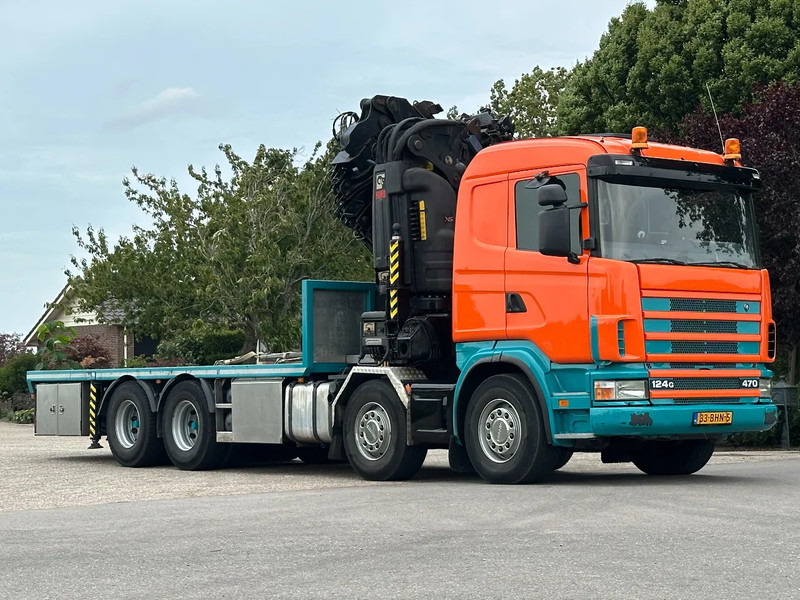Scania R124-470 8X4!! HIAB70TM/FLY-JIB!!WINCH/LIER!!TOP!! - Crane truck: picture 4 Scania R124-470 8X4!! HIAB70TM/FLY-JIB!!WINCH/LIER!!TOP!! - Crane truck: picture 4