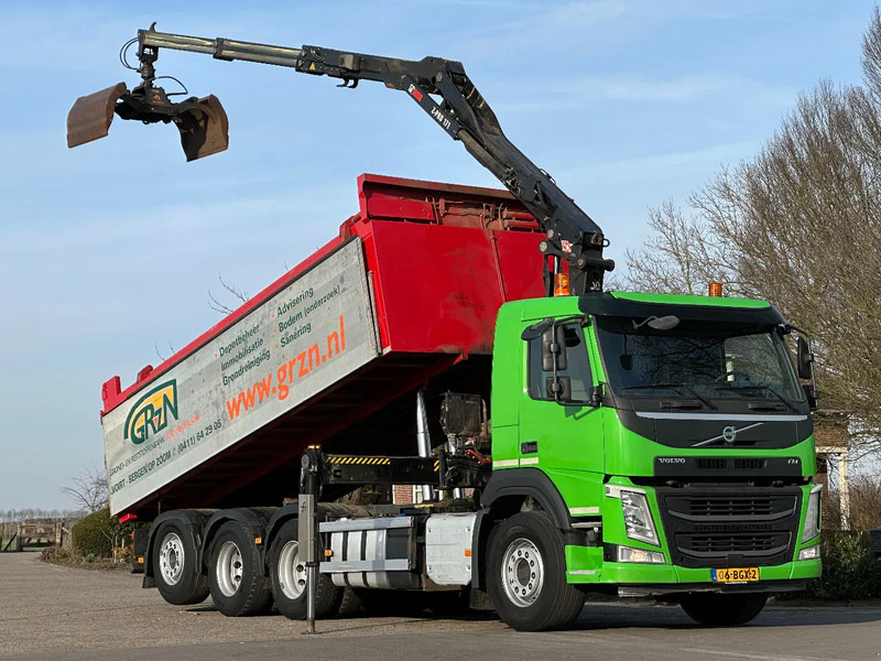 Volvo FM 430 !!8X4 TRIPLE!! EURO6!! Z-KRAAN!!/KIPPER!!TOP!! ZERO-EMISSE 2029!! - Tipper, Crane truck: picture 1 Volvo FM 430 !!8X4 TRIPLE!! EURO6!! Z-KRAAN!!/KIPPER!!TOP!! ZERO-EMISSE 2029!! - Tipper, Crane truck: picture 1