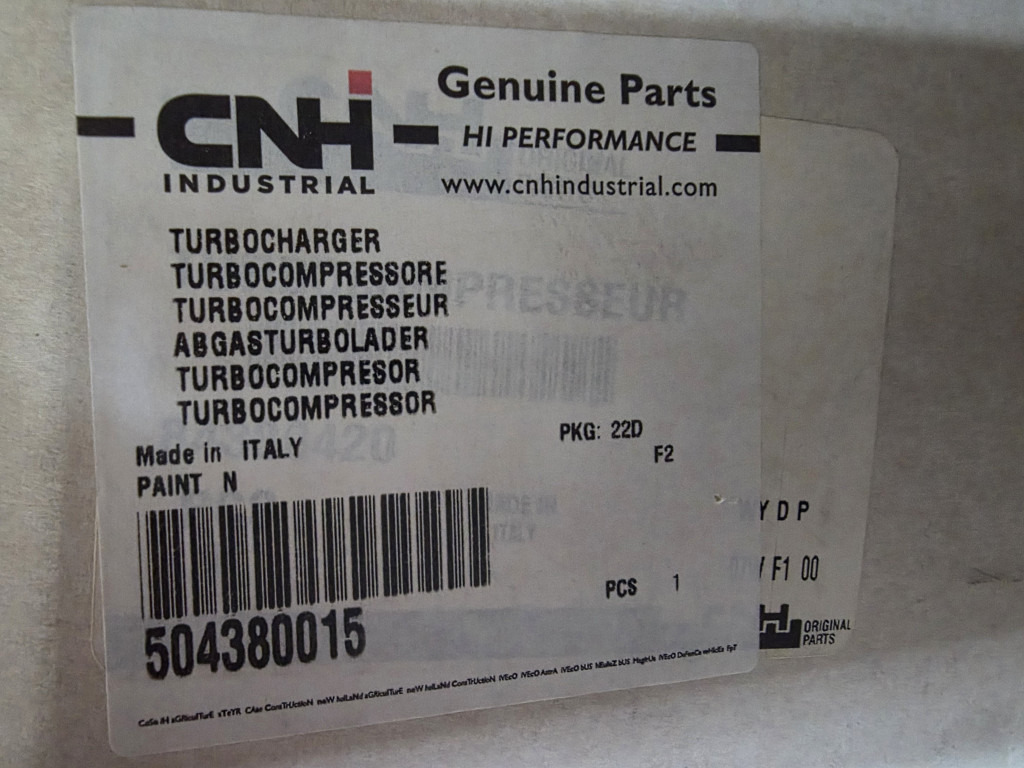 Case 504380015 - Turbo for Construction machinery: picture 4 Case 504380015 - Turbo for Construction machinery: picture 4