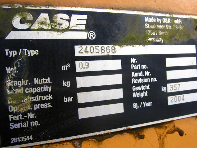 Case Unknown - - Loader bucket: picture 3 Case Unknown - - Loader bucket: picture 3