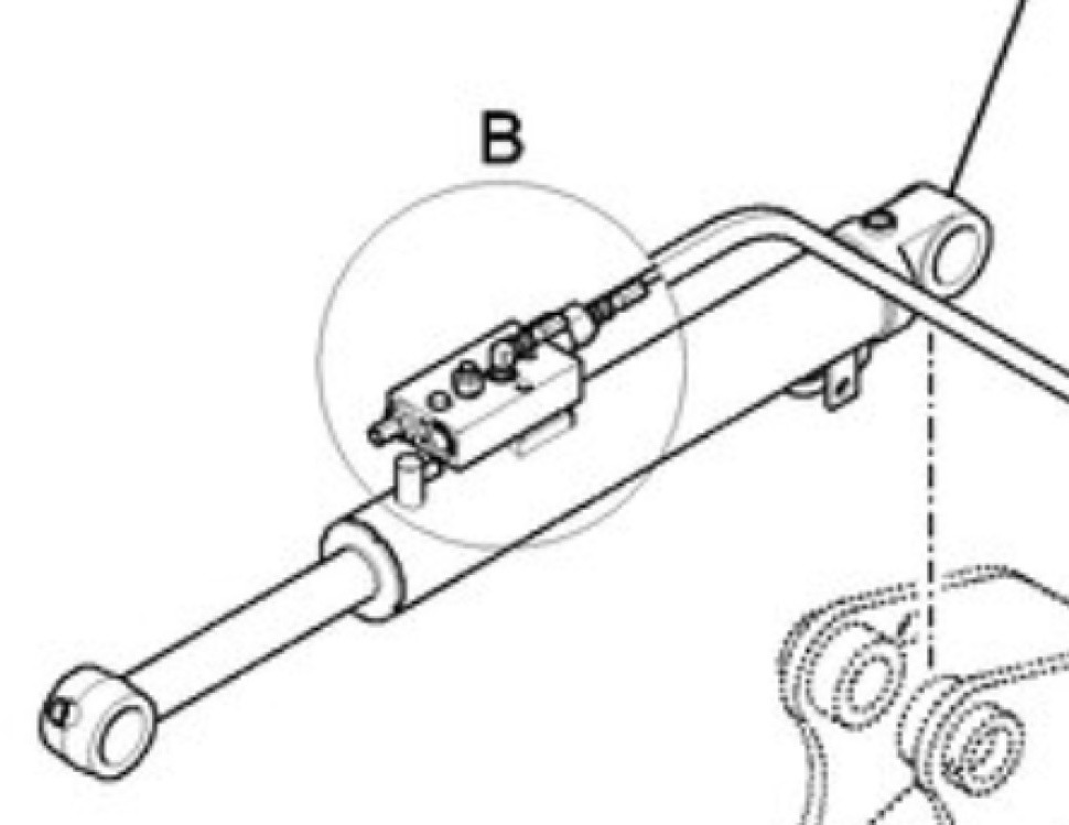 New Holland 31MK-52921CG - 31MK-52921 - Hydraulic cylinder for Construction machinery: picture 3 New Holland 31MK-52921CG - 31MK-52921 - Hydraulic cylinder for Construction machinery: picture 3