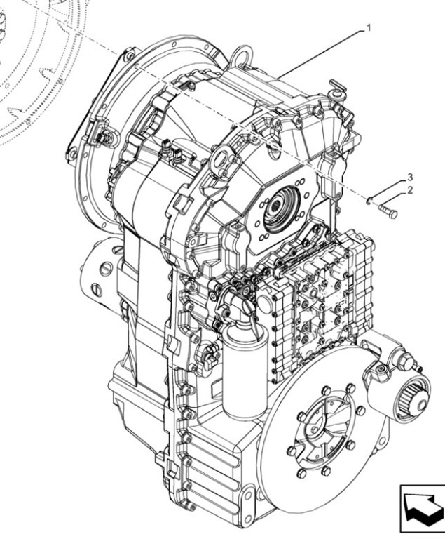 New Holland 84181315 - 4656056072 - Gearbox for Construction machinery: picture 1 New Holland 84181315 - 4656056072 - Gearbox for Construction machinery: picture 1